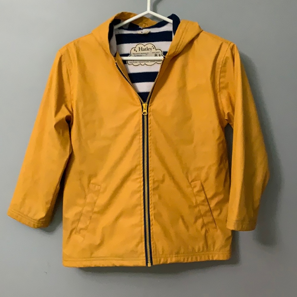 Hatley Yellow Kids Raincoat